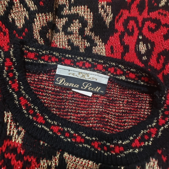 💥CLOSING SALE💥VINTAGE Gorgeous Sparkly Sweater - Picture 3 of 5